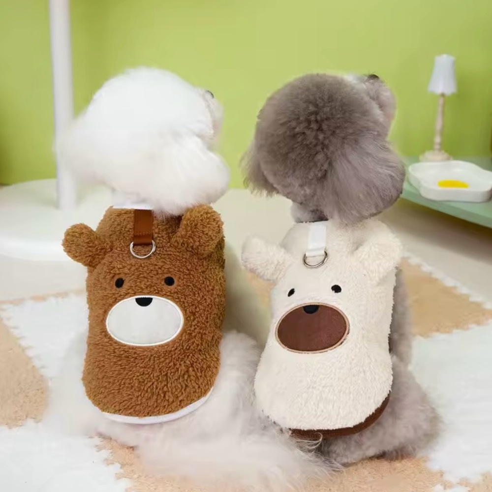 Puppy cute Sweaters Brown
